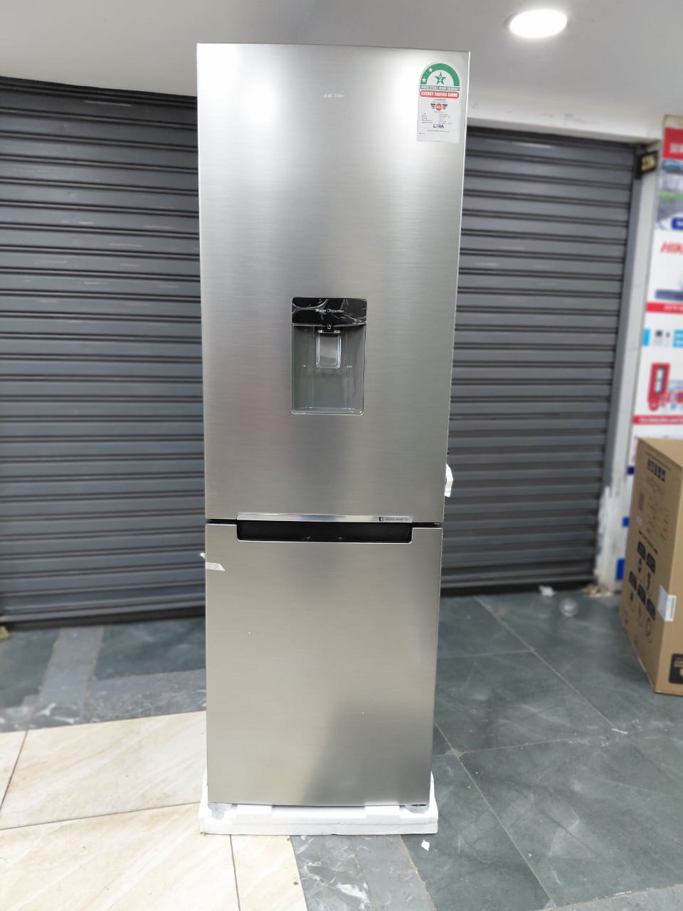 Samsung fridge 338litres 2 door bottom mount freezer